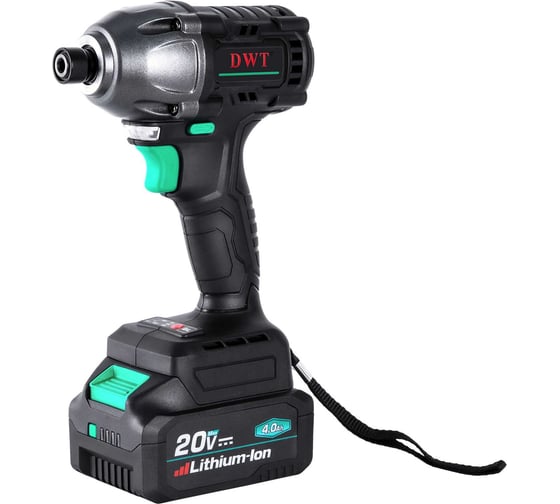 Бесщеточный винтоверт DWT аккумуляторный ударный ASCP-20 DN-4C2