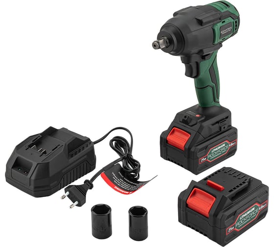 Гайковерт ударный аккумуляторный Rockforce RF-BLMI-201D(64100)