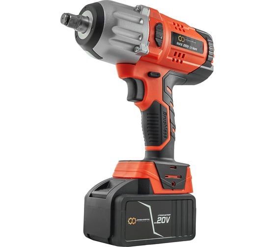 Аккумуляторный ударный гайковерт СМТ 1/2 20V. 600 N/m CMT-ZP18-08