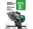 Гайковерт ударный Rockforce аккумуляторный 1/2 8000мАч RF-BLMI-258(66495) 5
