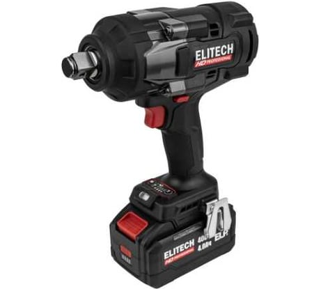 Гайковёрт аккумуляторный CW 4022BL (40В,BL,2100Нм,М12-М33,1х4Ач) Elitech HD 210304