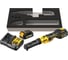 Аккумуляторный угловой гайковерт Dewalt DCF510E2G, с трещоткой, 18 В, 102 Нм, 300 об/мин, с 2 АКБ 1.7 Ач и ЗУ, в чехле () DCF510E2G-QW 1