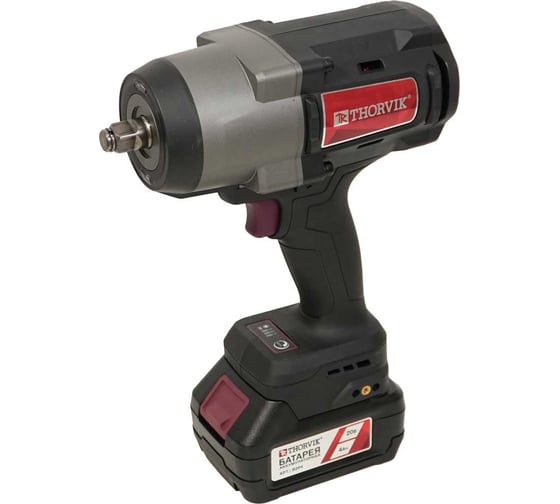 Гайковерт аккумуляторный Thorvik BWI20318 1/2DR, 20В, 1800 Нм 051008