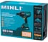 Гайковерт аккумуляторный ударный MINLI бесщеточный 18В,2х4Ач Li-ion/ 3/4патрон,1000Нм,кейс,подсв. / DC806 19