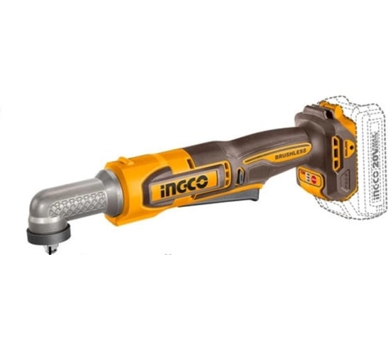 Ключ угловой INGCO ударный 80Нм, Акк, P20S(20В) CAIWLI2081