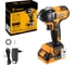 Гайковерт аккумуляторный бесщеточный DKIS PRO, 20В, 350Hm, 1x3.0Ач DEKO 086-1011 1