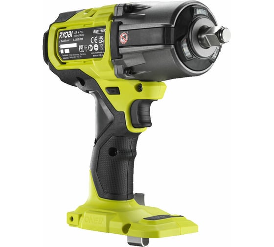 Бесщеточный ударный гайковерт Ryobi ONE+ HP RIWH18X-0 5133005392