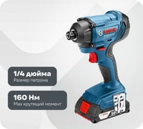 Аккумуляторный гайковерт Bosch GDR 180-LI 06019G5123
