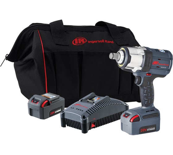 Аккумуляторный ударный гайковерт Ingersoll Rand 3/4", 20 В, 750/35-500 Нм, 1700 об/мин W7172-K22-EU 1