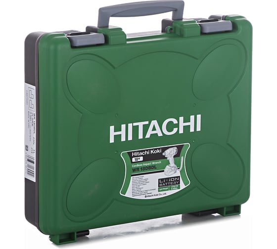 Аккумуляторный ударный гайковерт Hitachi WR18DBDL
