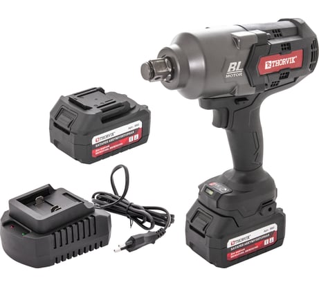 Ударный аккумуляторный бесщеточный гайковерт THORVIK BBIW341700 3/4DR, 21В, 1700 Нм 053654