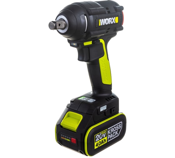 Аккумуляторный ударный гайковерт WORX Professional WU279.1