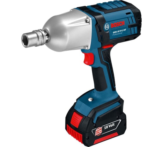 Аккумуляторный ударный гайковерт Bosch GDS 18 V-LI HT 0.601.9B1.303