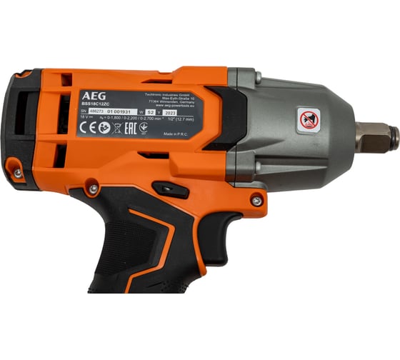 Ударный гайковерт AEG BSS18C12ZC-0 18В 4935481078