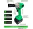 Аккумуляторный ударный бесщеточный гайковерт Zitrek Crusher 20-Li (20В, Li-ion аккумулятор 2х4Ач, ЗУ, кейс) 063-4077 8