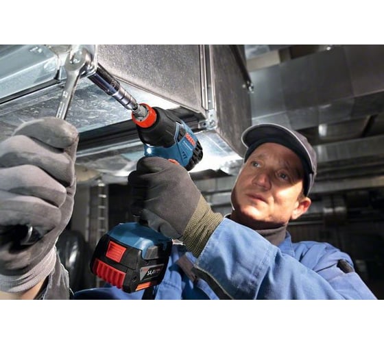 Аккумуляторный ударный гайковерт Bosch GDX 14,4 V-LI 0.601.9B8.004