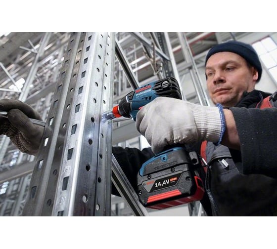 Аккумуляторный ударный гайковерт Bosch GDX 14,4 V-LI 0.601.9B8.004
