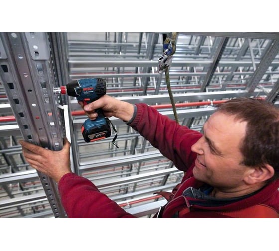 Аккумуляторный ударный гайковерт Bosch GDX 18 V-LI 0.601.9B8.104