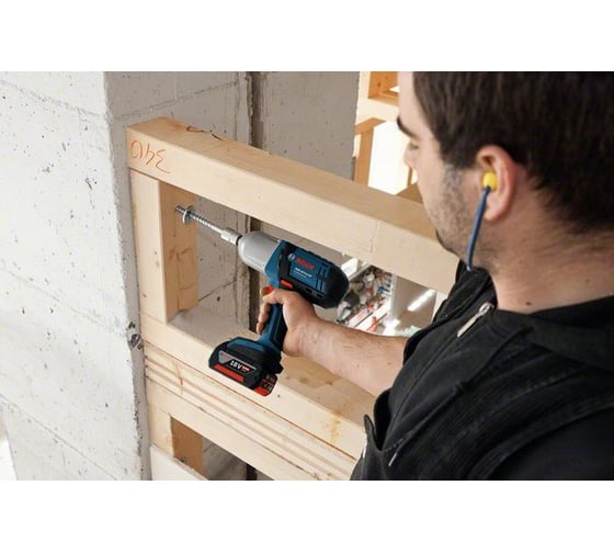 Аккумуляторный ударный гайковерт Bosch GDS 18 V-LI HT Solo 0.601.9B1.300