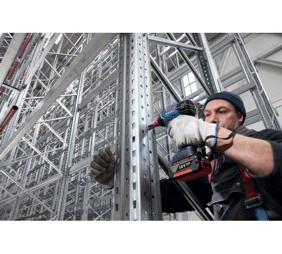 Аккумуляторный ударный гайковерт Bosch GDX 18 V-LI 0.601.9B8.101
