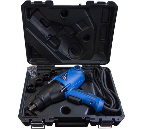 Ударный электрический гайковерт ROCKFORCE 1/2" с комплектом головок RF-F-03071