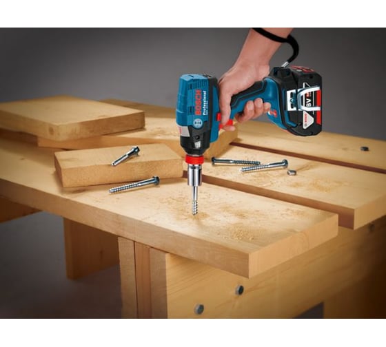 Аккумуляторный импульсный гайковерт Bosch GDX 18 V-EC Professional Solo 0.601.9B9.102