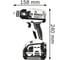 Аккумуляторный импульсный гайковерт Bosch GDX 18 V-EC Professional Solo 0.601.9B9.102 2