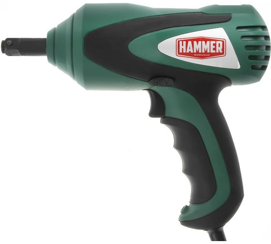 Ударный гайковерт Hammer flex 12в 380нм автомобильный в кейсе GWT380A 680342