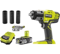 Импульсный гайковерт Ryobi ONE+ R18iW3-L15S 5133002476