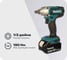 Аккумуляторный гайковерт Makita DTW190RME 11