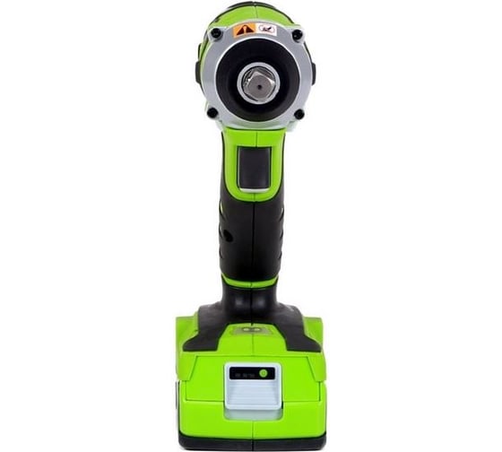 Аккумуляторный ударный бесщеточный гайковерт Greenworks G24IW
