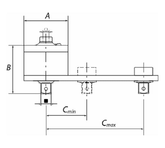 Усилитель крутящего момента NORGAU 1/2х1.1/2 6000 Нм, тип NTM37-600-168, 056020009