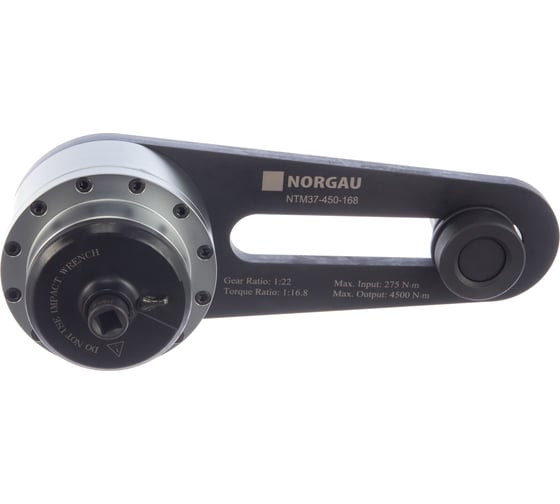 Усилитель крутящего момента NORGAU 1/2х 1.1/2", 4500 Нм, тип NTM37-450-168, 056020008