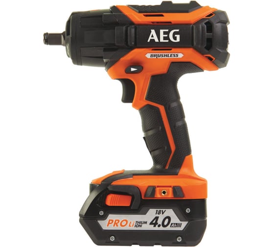 Бесщеточный аккумуляторный импульсный гайковерт AEG BSS18C12ZBL LI-402C 4935459427