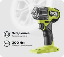 Ударный гайковерт Ryobi RIW1838C-0 18 В 5133005925