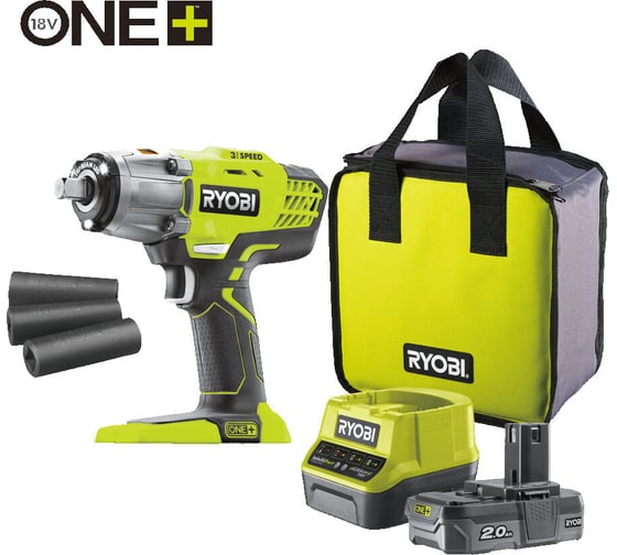 Аккумуляторный гайковерт Ryobi ONE+ R18IW3-120S 5133003574