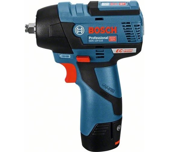 Аккумуляторный ударный гайковерт Bosch GDS 12V-115 0.601.9E0.103
