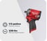 Субкомпактный импульсный гайковерт Milwaukee M12 FIWF12-0 4933464615 1