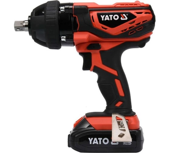 Аккумуляторный ударный гайковерт YATO 18 В, 1/2", 300 Нм YT-82804