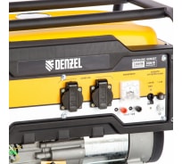 Бензиновый генератор DENZEL PS 33, 3,3 кВт, 230В, 15л, ручной стартер 946834