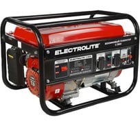 Бензиновый электрический генератор Electrolite G 3900 EL 4.9 кВа макс, 220 В / 12 В, 3.0 / 3.5 кВт, 50 Гц, 7 л.с, ручной стартер 5824