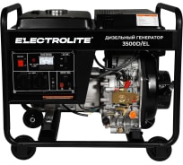 Дизельный генератор Electrolite 3500D/EL дизель, 3.5 кВт, ручной запуск, 220 В 5748