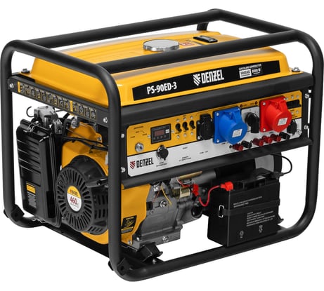 Бензиновый генератор DENZEL PS 90 ED-3, 9,0кВт 946944