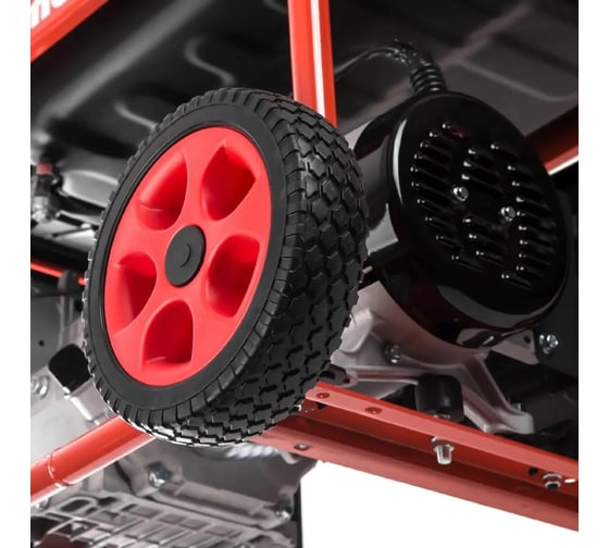 Бензоэлектростанция Hammer flex 5.5 кВт, 220 В, 50 Гц, бак 30 л, непрерывная работа 9 ч GN6000T