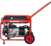 Hammer Бензоэлектростанция flex электрозапуск 6квт 220в 50гц бак 30л непр.8,5ч Hammer (13180) GN7000ET