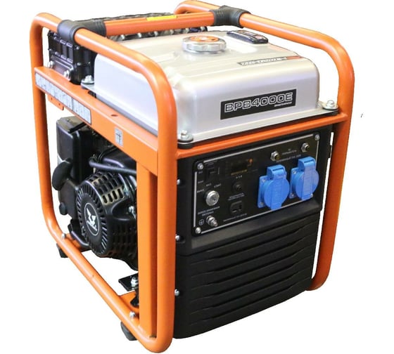 Бензиновый инверторный генератор Zongshen BPB 4000 E 1T90DFB41 1
