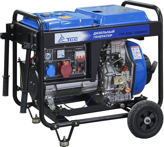 Дизельный  генератор ТСС SDG 7000EH3A 100018