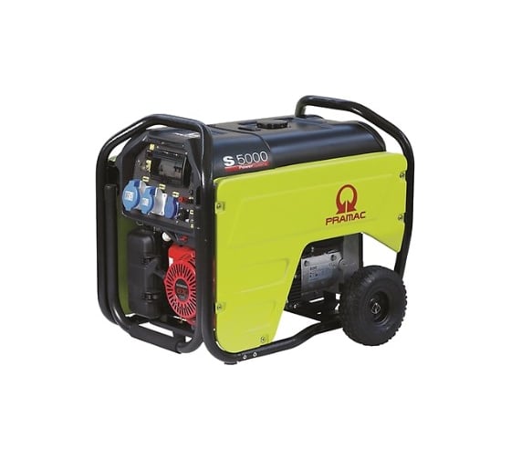 Электрогенераторная установка, бензиновая, однофазная Pramac S5000+AVR+IPP PD412SHIZ03