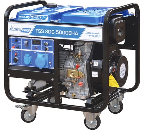 Дизель генератор ТСС SDG 5000EHA 077012