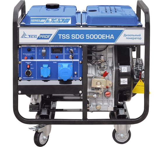 Дизель генератор ТСС SDG 5000EHA 077012